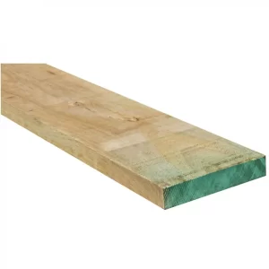 Pino Dimensionado Verde 2" x 10"